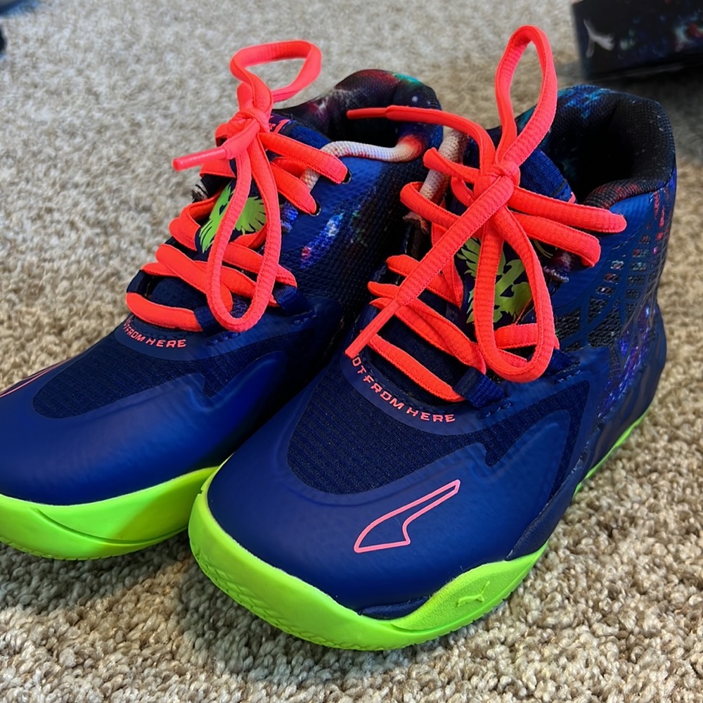Puma MB1 GALAXY  Basketball sneakers, in box,  used once, size 11C